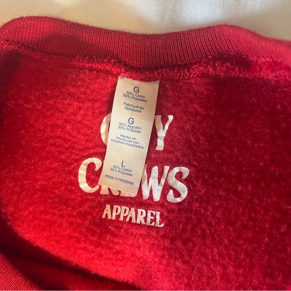 Embroidered Gingerbread Man Crew - Picture 4 of 4